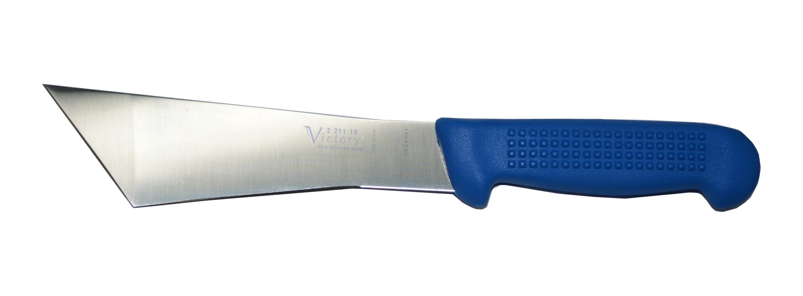 Victory Lettuce Harvest Knife Stainless Blade Blue Handle 180mm