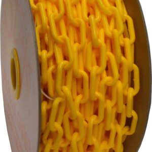 Xcel Plastic Chain 25m Reel - 8mm Yellow